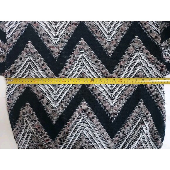 Vintage Mens Area by TAG Retro Geometric Acrylic Sweater Size L Made In USA - Picture 4 of 7